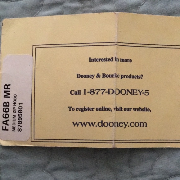 Dark navy Dooney & Bourke satchel purse - Picture 7 of 11